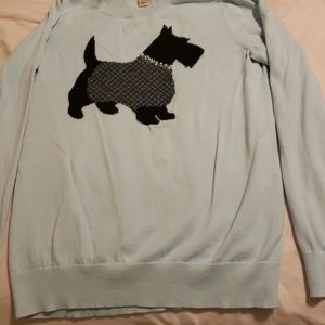 Loft Sweater with Scottish Terrier